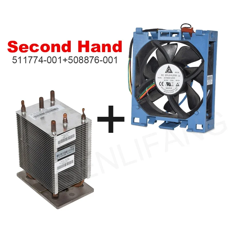 

Well Tested Fan 511774-001 508110-001 And Heatsink 508876-001 484425-001 490073-001