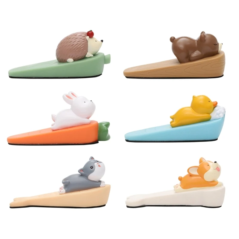 Animal Door Stopper Door Wedges Door Jams Figure for Safety & Decorative Dropship