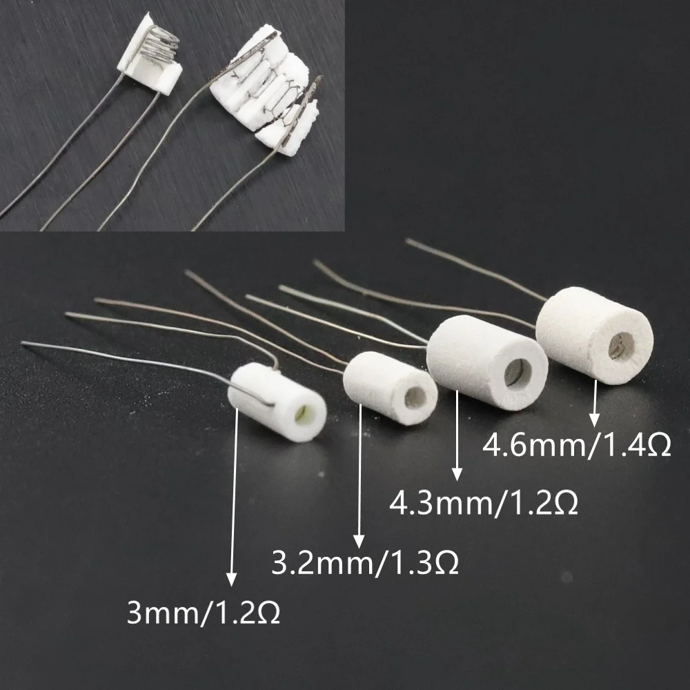 

Ceramic Tube Rebuild CBD Heating Wires Core Outer Diameter 3/3.2/3.7/4.3/4.6/5.0mm DIY Rebuild RBK Accessories