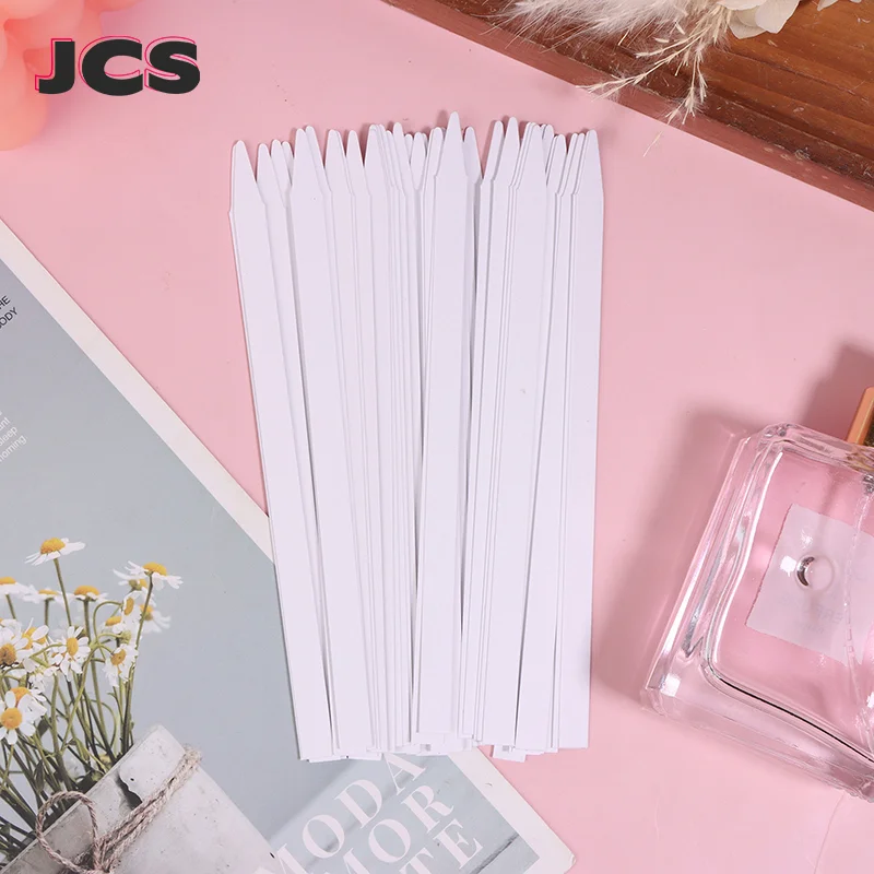 50pcs Tester Strips Fragrance Disposable White Women Smell Paper Paper Strips Test Paper Aromatherapy Perfume Essential Oils