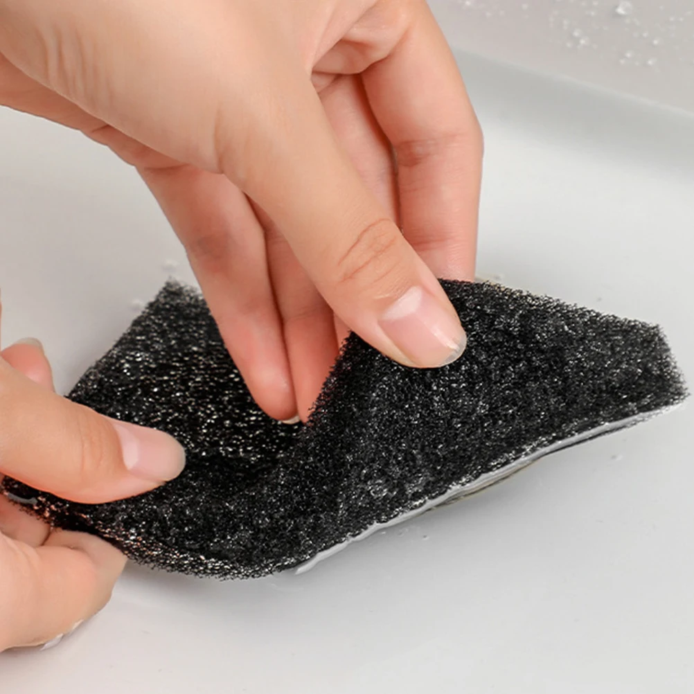 

Cat Dog Hair Remover Sticker Black Sponge Furniture Pet Hair Catcher Carpet Removal Broom Dual Lint Collector Washing Machine