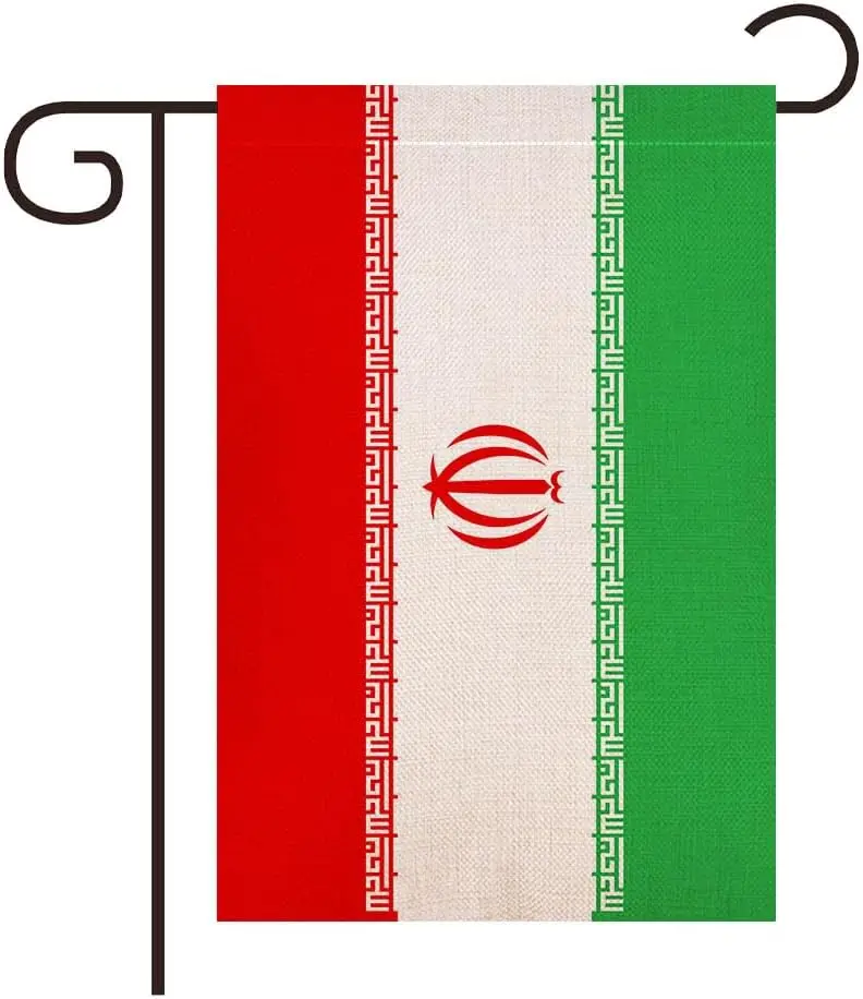 Iran Iranians Garden Flag,Garden Decoration Flag,Indoor and Outdoor Flags,Celebration Parade Flags,Anniversary Celebration, Coun