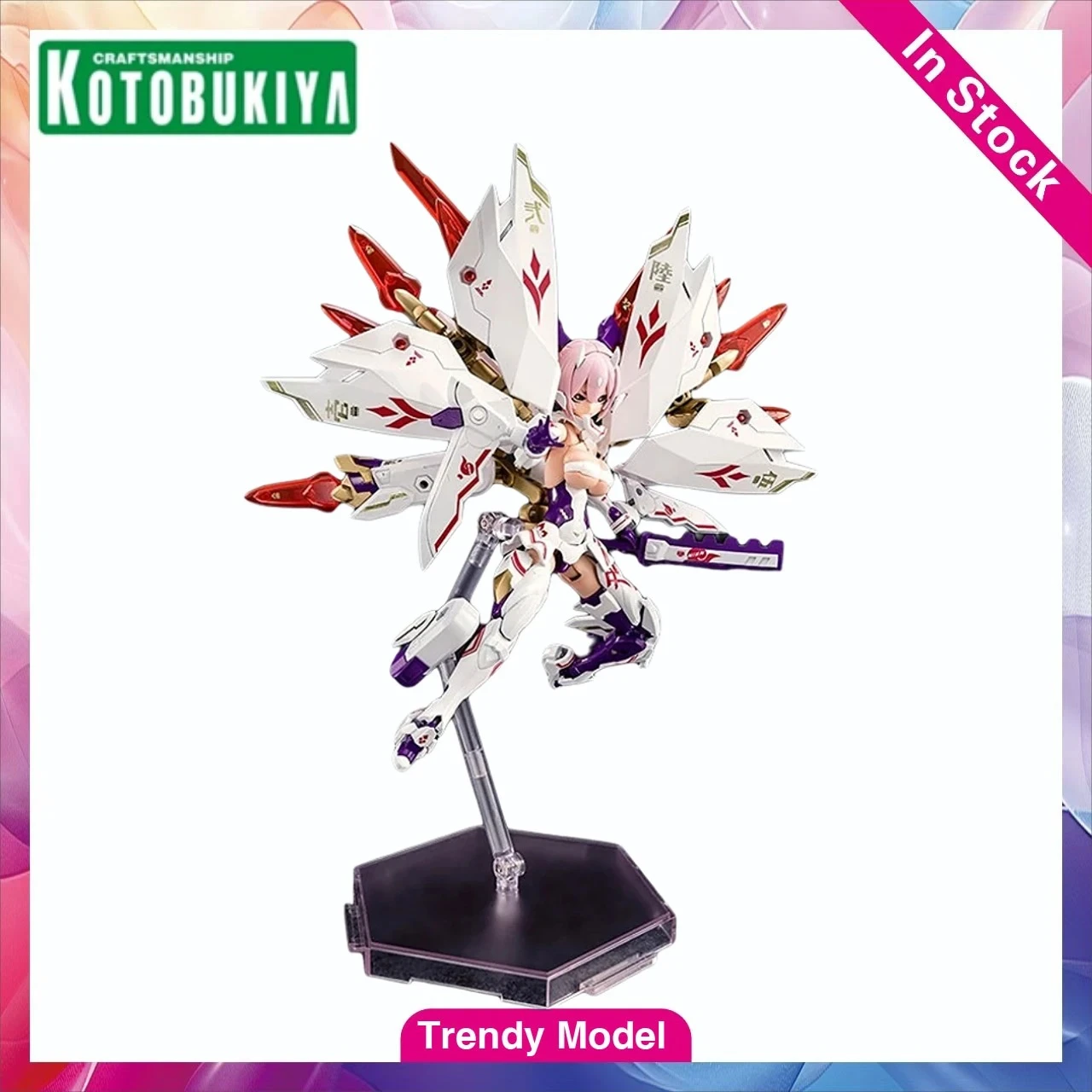 

【TM】In Stock KOTOBUKIYA Goddess Device Shura Kyubi 1/1 Action Figures Model Toy Gift Collection Ornament