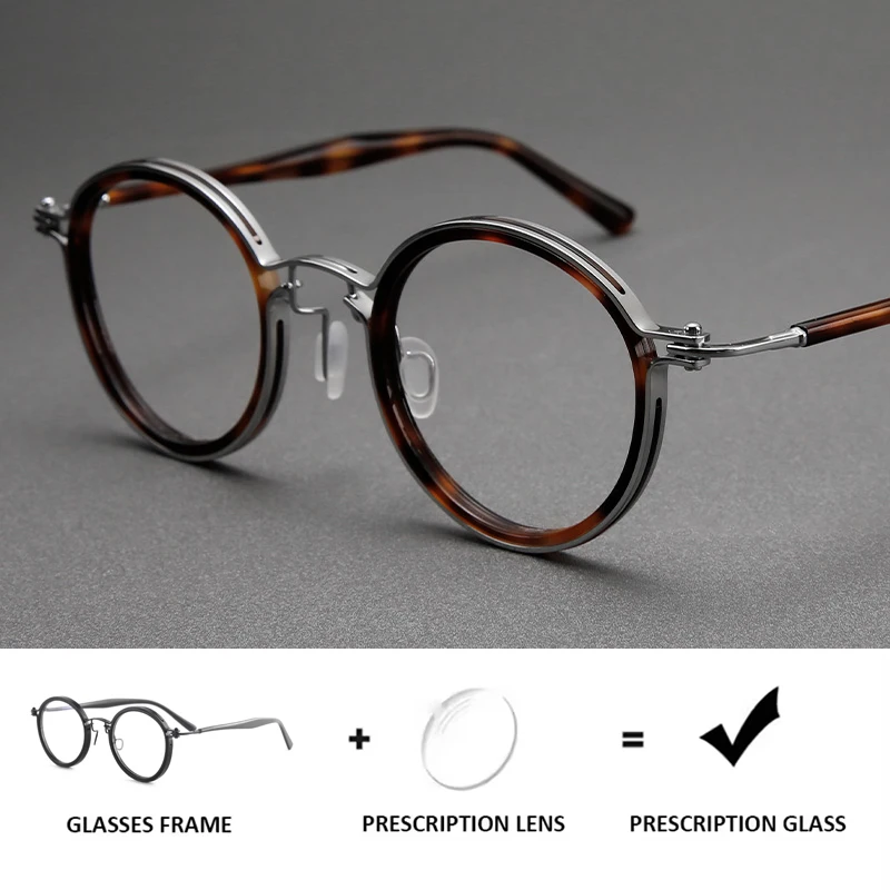 italian-vintage-round-prescription-eyeglasses-arlt5862-titanium-ultralight-myopia-progressive-optical-glasses-handmade-eyewear