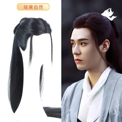 Wen Kexing Cosplay Wig WORD OF HONOR Shan He Ling Black Long Straight Synthetic Hair Heat Resistant Halloween Carnival Party
