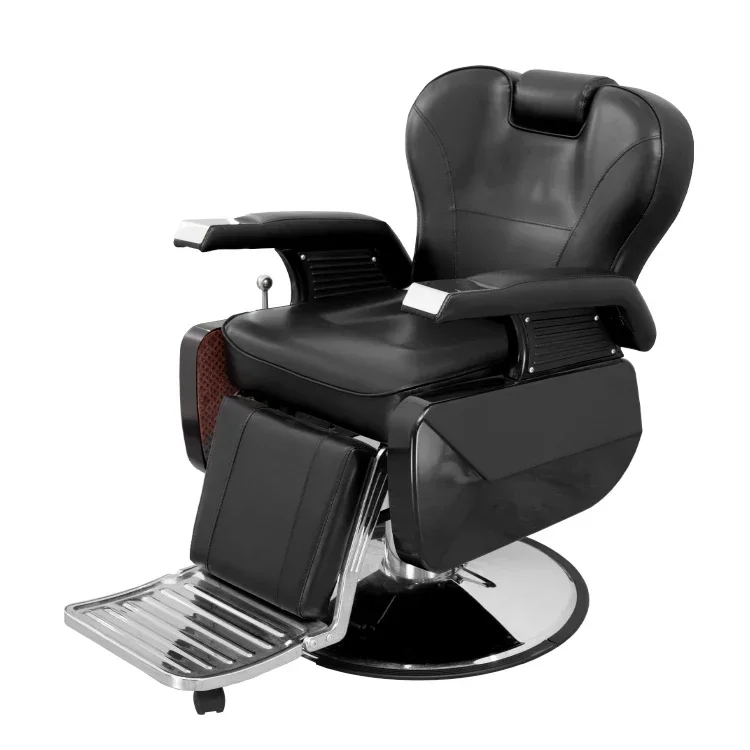 Reclining Barber Chair, Salon Equipment, Beauty Salon, Can Be Reclined, Can Be Used for Shaving, Shaving and Hair Cutting Chair