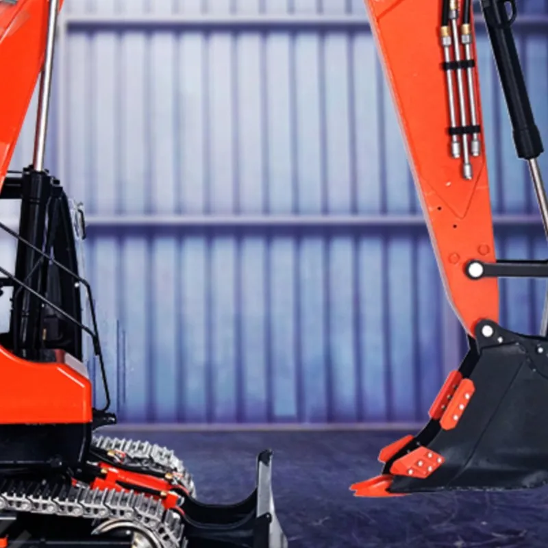 

KIT LESU ET26L RC Hydraulic Excavator 1/14 Remote Control Metal Digger DIY Model Light Pump Valve ESC GPS Toys for Adult TH19233