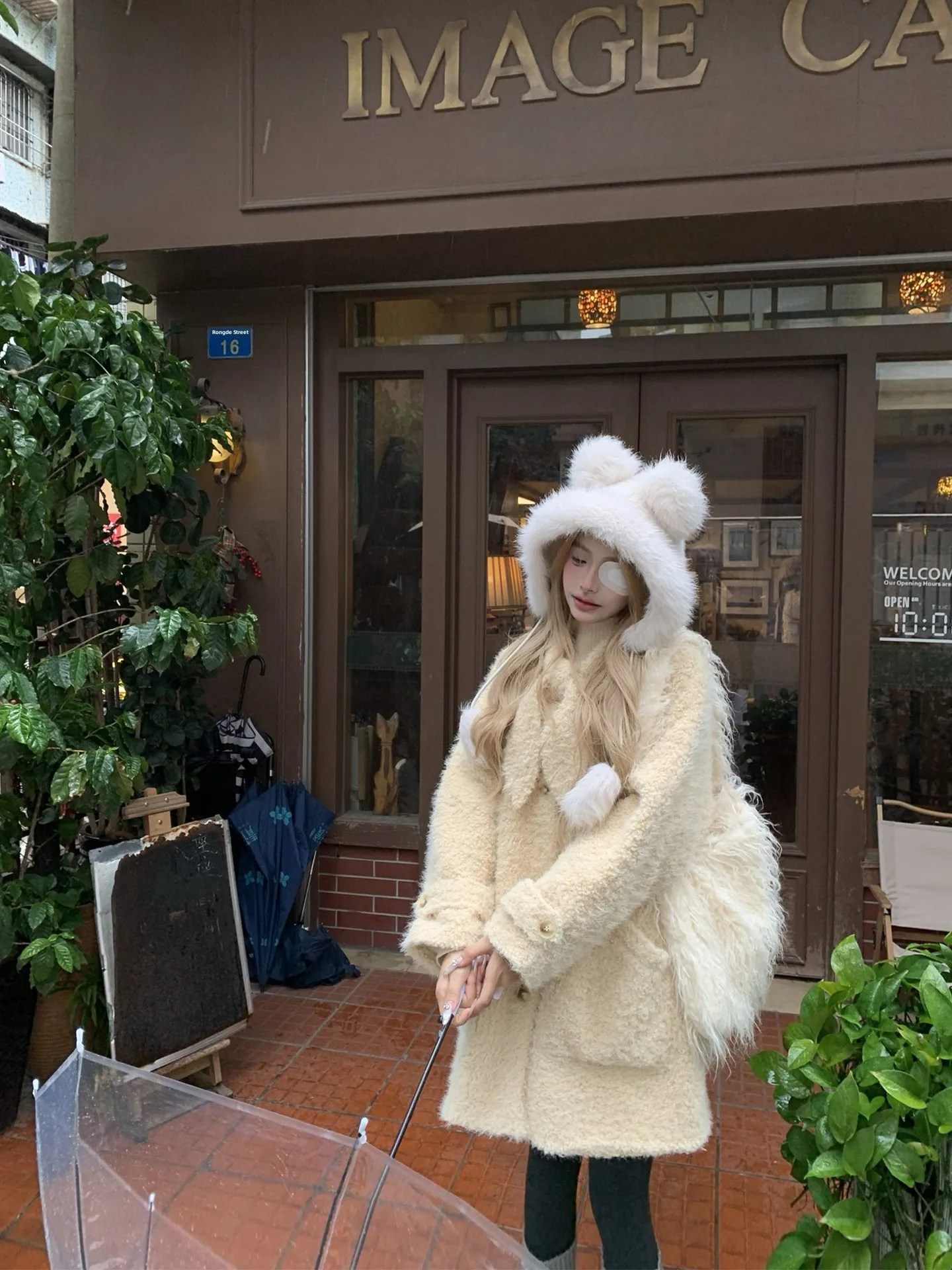 

Ele шерстяное пальто женское Sle Seven Simp скользкий желтовато-коричневый ленивый красивый уникальный хлопковый тюнет для поездок на работу, прямая длинная трубка...