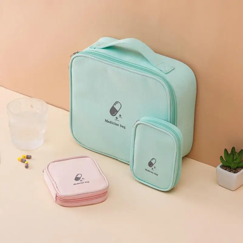 휴대용 응급 처치 키트 운반 가방, 소형 운반 치료 팩, 야외 응급 처치 키트, 안전 및 생존 여행, 1 ~ 8 개