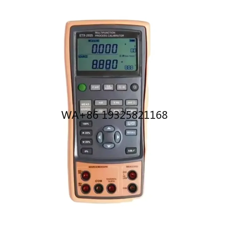 ETX-2025 0.02% Accuracy Portable Multifunction Calibrator ETX-1825 Multifunctional Process Calibrator