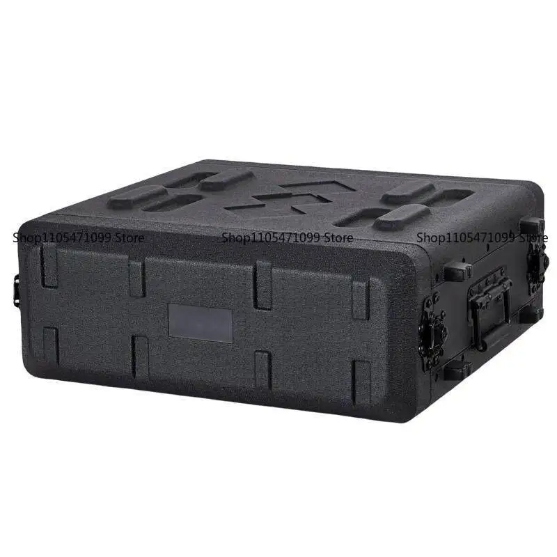 Portable Stage Audio Equipment Flight Case - 2U 4U 6U Plastic Cabinet for Microphone Amplifier Receiver