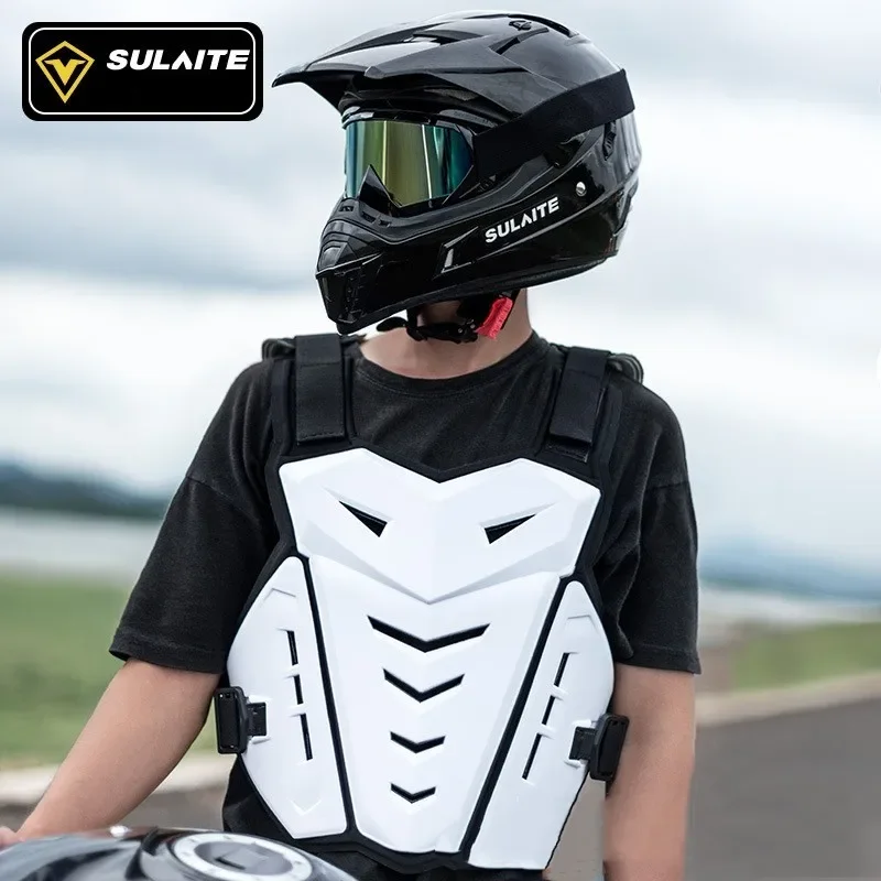 Sulaite All Season Motocross-Rüstungsweste, Motorrad-Körperschutz, Dirt Bike, MTB, MX, Brustschutz, Moto-Ausrüstung für Herren