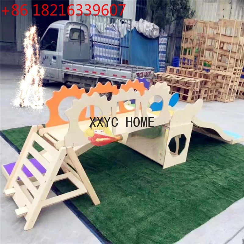 

Горка для детей, маленьких детей, спортивная комбинация, центр раннего образования, физическая подготовка