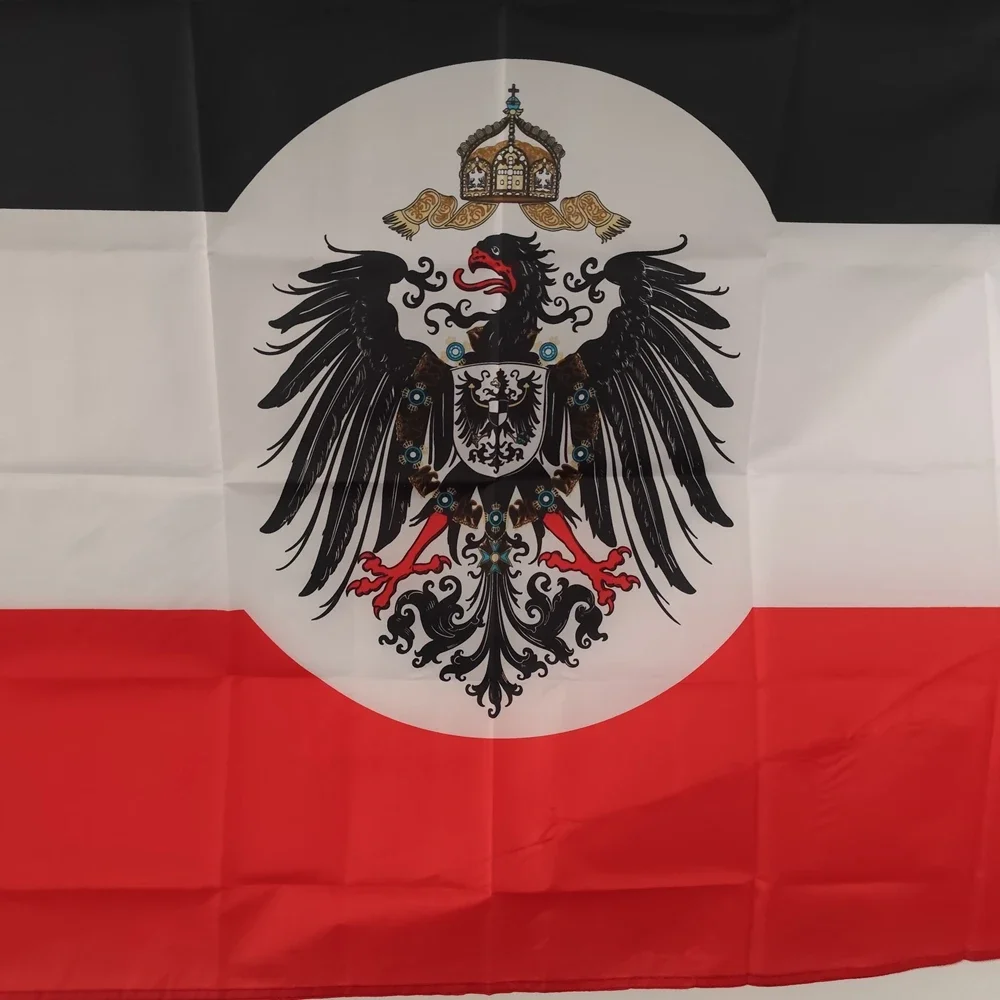 German Empire Imperial Flag 90x150cm Hanging Polyester Banner For Decoration