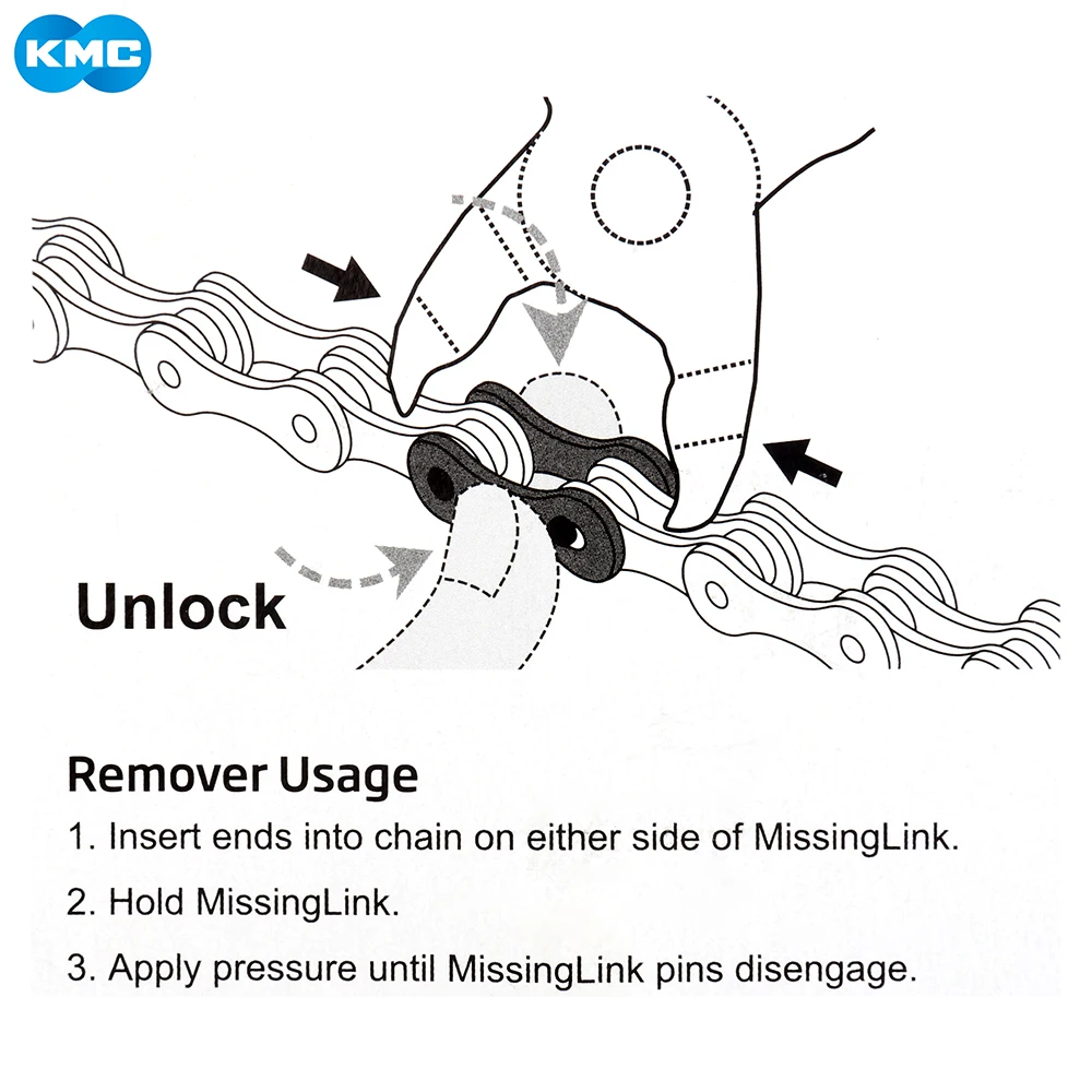 KMC Bike Chain Quick Link Tool with Hook Up Bicycle Pliers MTB Road Cycling Chain Clamp Multi Link Plier Magic Buckle bike Tool