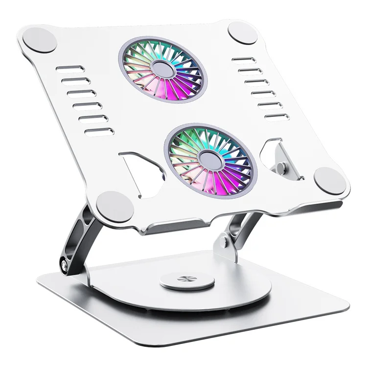 Best Selling Swiveling Foldable Laptop Cooling Fan Stand Notebook Riser