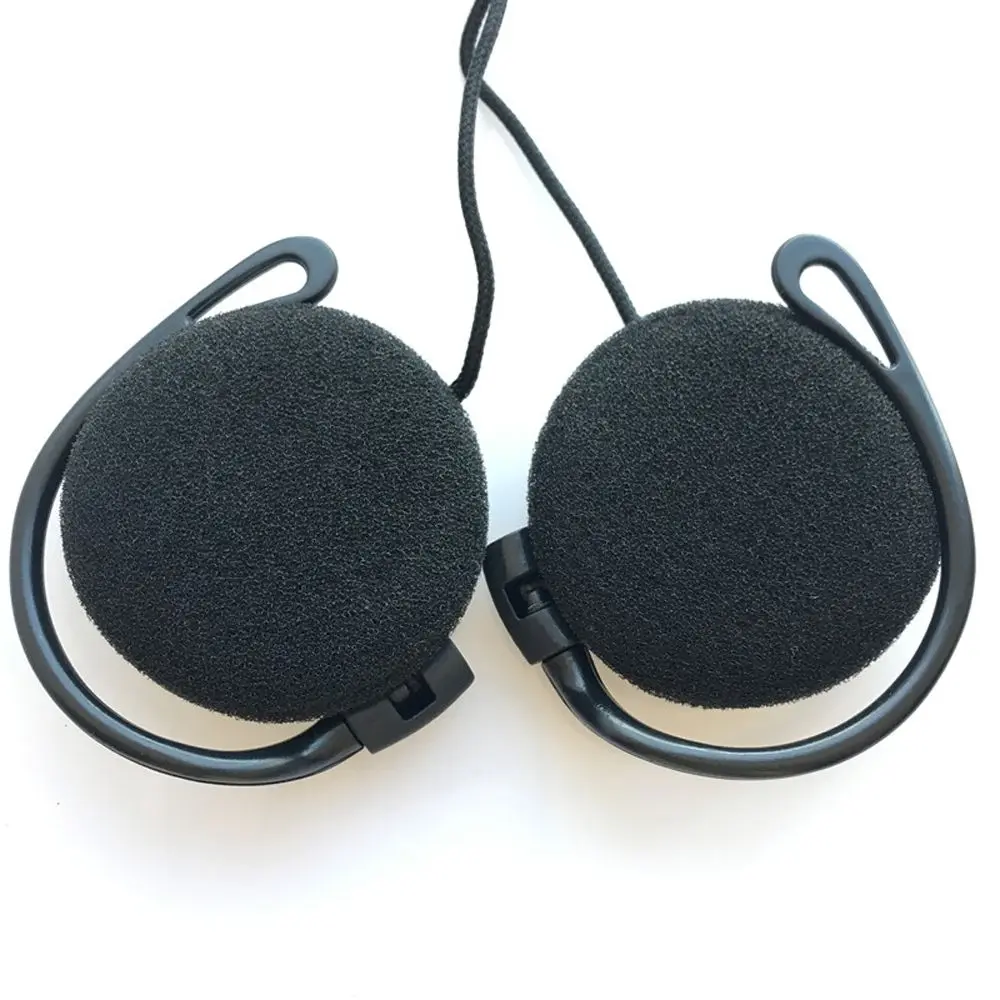 Bass Stereo Wired Earpiece 3.5mm Headset Headphone Earphone Ear Hook