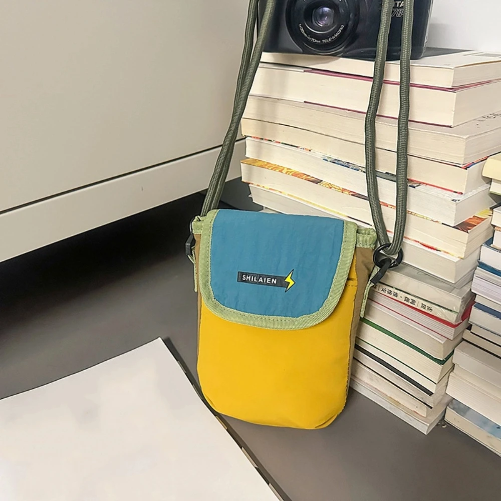 

Men Wallet Nylon Crossbody Bag Waterproof Korean Style Coin Purse Pendant Bank Card Organizer Card Holder Small Storage Bag