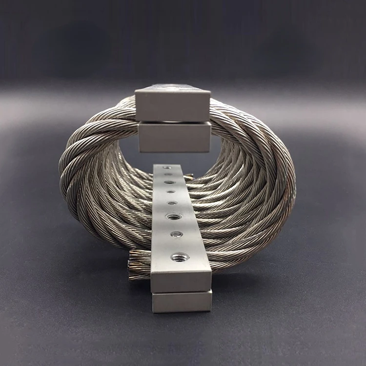 Vehicles Marine & Land Transportation Rail Acoustics and Noise Control JGX-0956 Compact Wire Rope Isolator