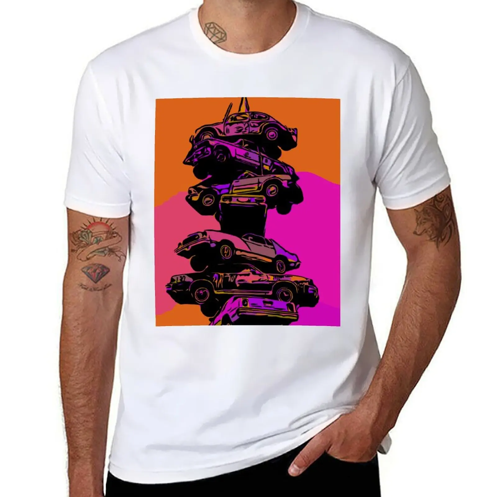 

Spindle Sculpture, Berwyn, Illinois, Art, Jewel Tones, SS22 Chicago Land History T-Shirt