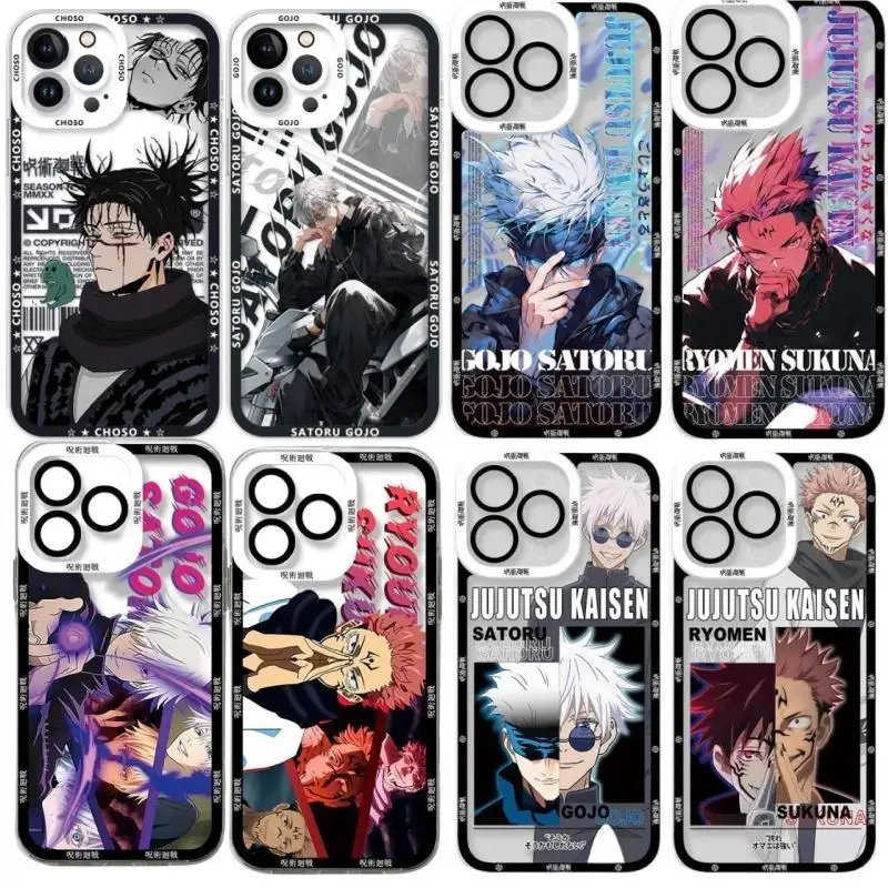 J-Jujutsu Kaisen Gojo Satoru Case For VIVO Y02 Y03 Y75 Y36 Y22 Y22S Y76 V20 V30E V21 V21E V23 V23E V25 V27 V27E V29E Pro Cover