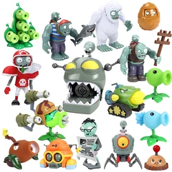 PLANTS VS ZOMBIES Crazy Dave Game Action Figure Roadblock Iron Bucket Grim Reaper Zombie Model Doll Kids Toys Children's Gifts
