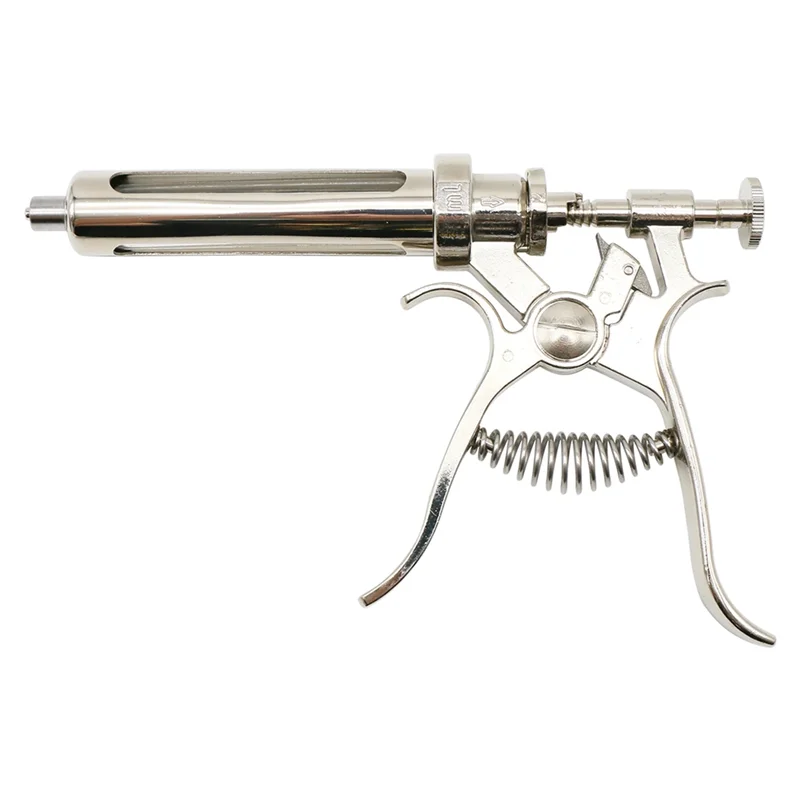 P4-الطبيبية الحيوان حقن مستمر حقنة أداة الحيوان حقن حقنة 10 مللي للبقرة خنزير الأغنام #4