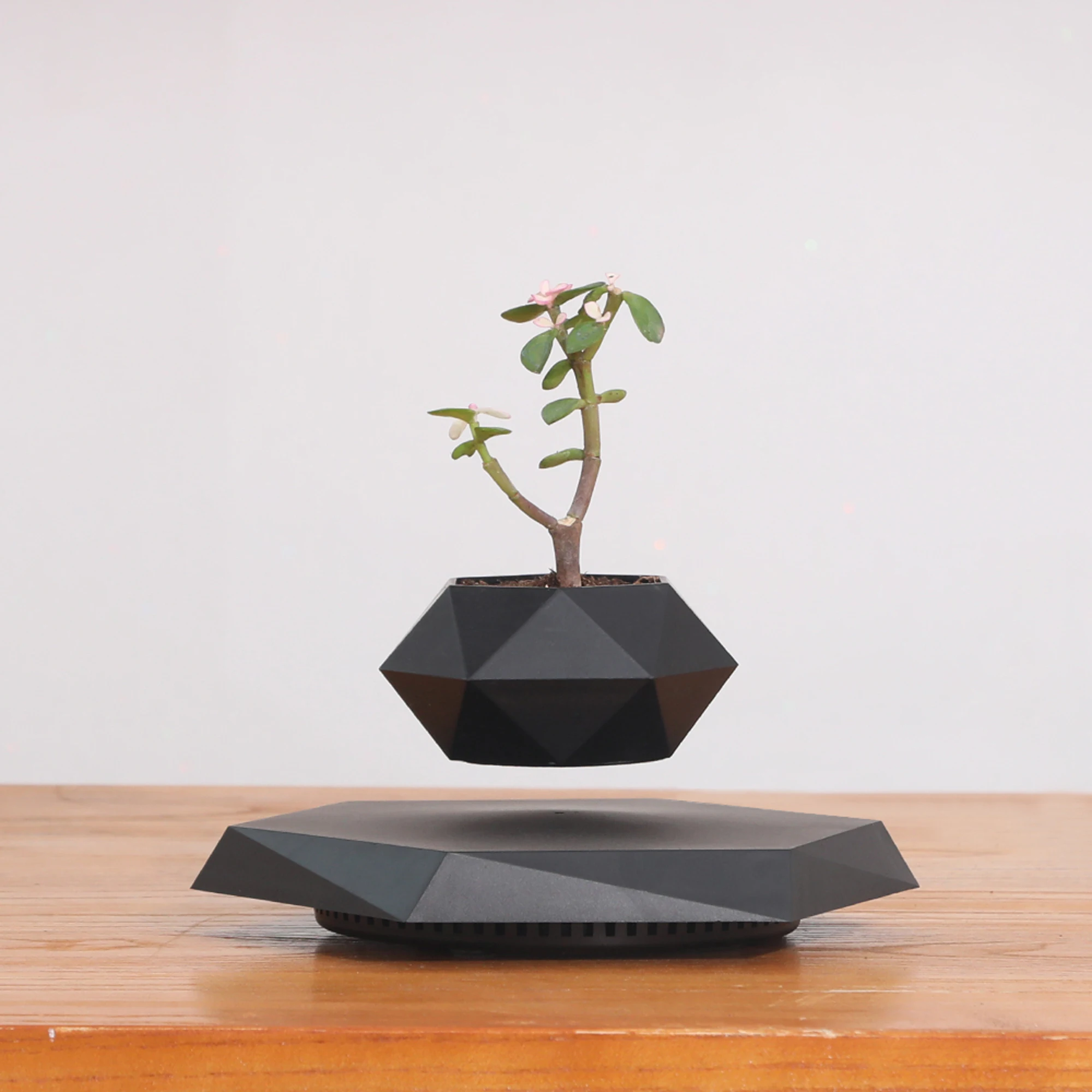 High Quality Personalized Magnetic Floating Levitating Modern Smart Gargen Indoor Decoration Succulents Flower Plant Pot