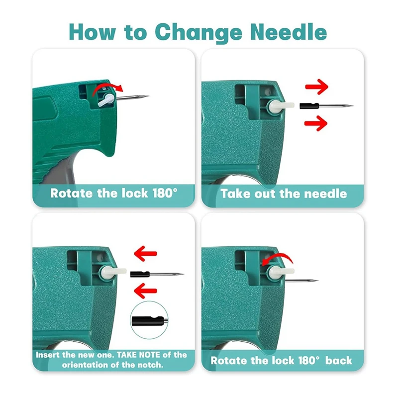 مجموعة مسدسات العلامات مع حقيبة تخزين صلبة، مسدس علامات للملابس، ملحق قياسي لبسيمة البيع بالتجزئة للملابس