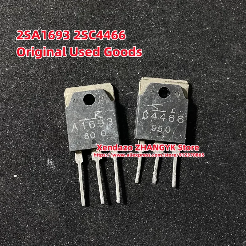 5pairs/lot Original Goods A1693 C4466 2SA1693 2SC4466 Audio amplifier pairing tube