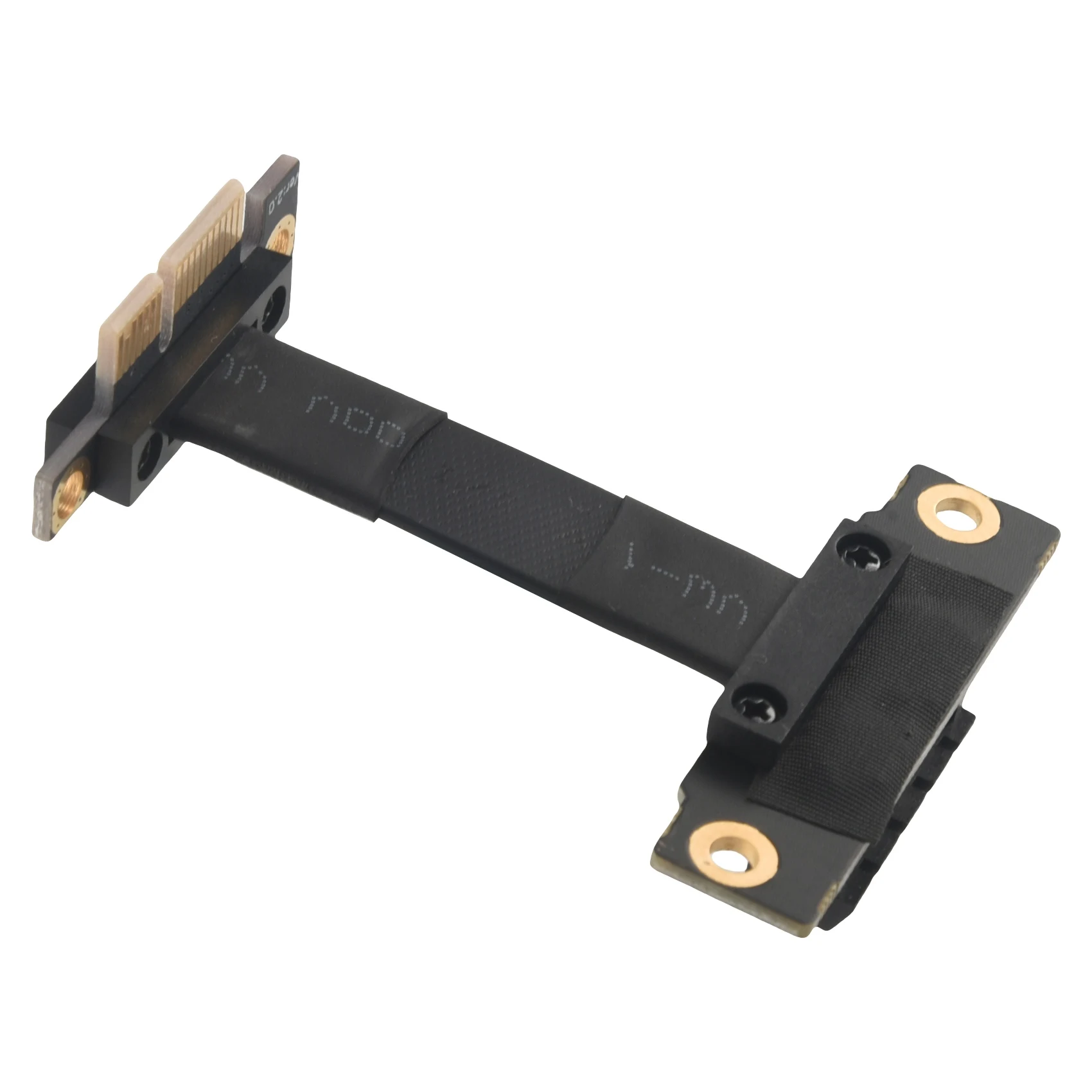 

ABUN-PCIE X1 Riser Cable, двойной 90 градусов, прямоугольный удлинительный кабель Pcie 3.0 X1 к X1, 8 Гбит/с, PCI Express 1X Riser Card