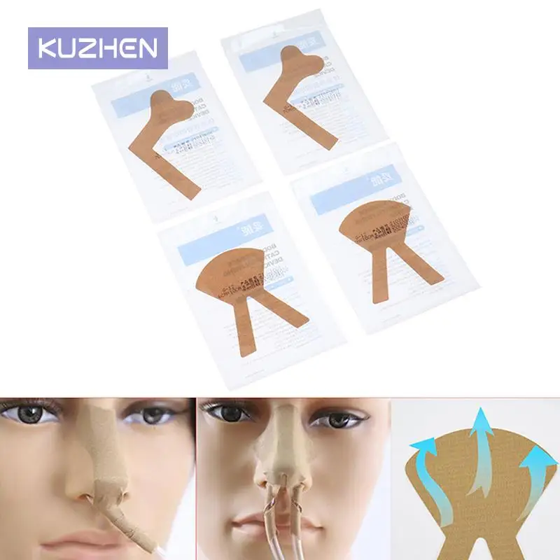 

5pcs Nose Bridge Fixed Sticker Nasal Feeding Tube Adhesive Tape Sticker For Catheter Stomach Tube Fixation