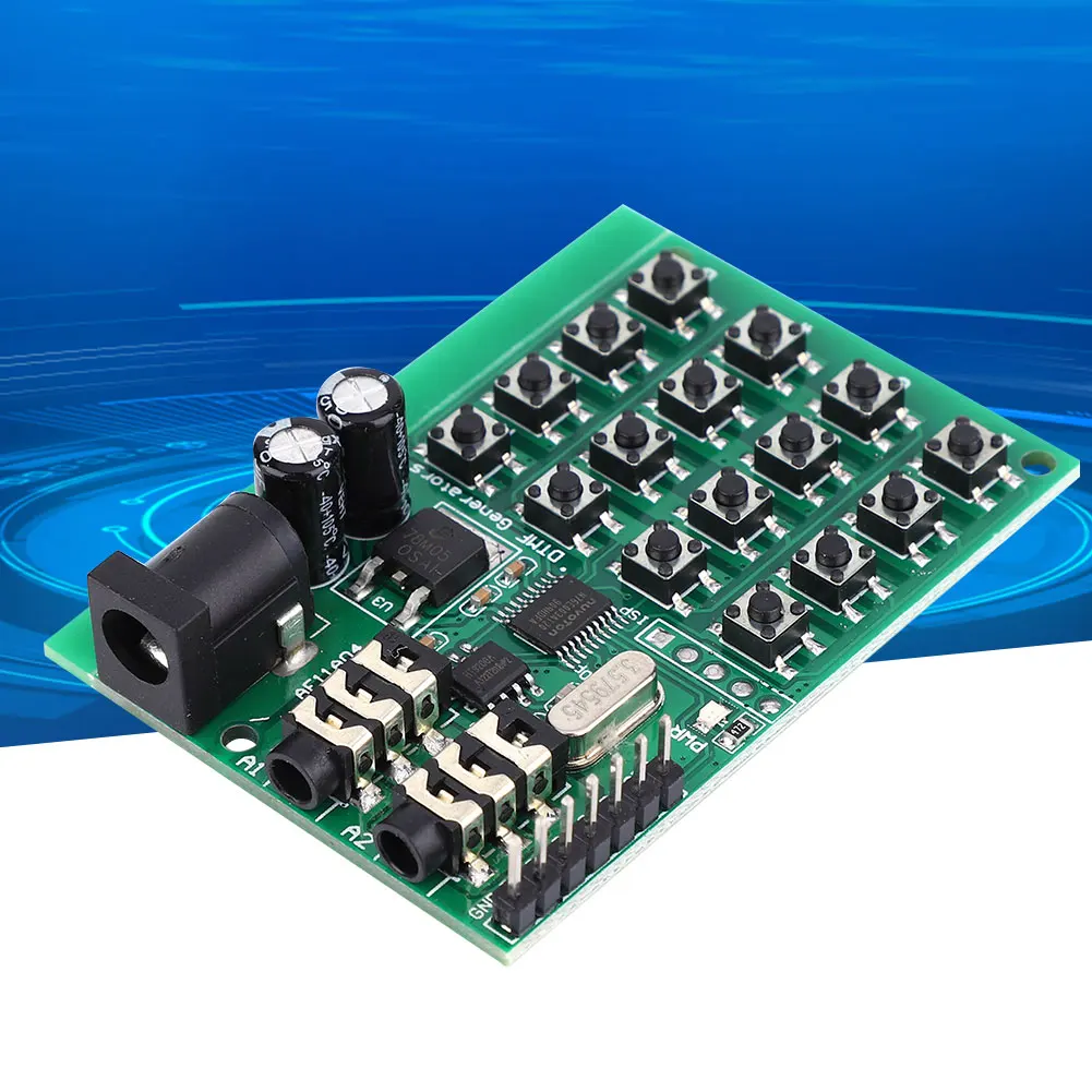 Offerta di liquidazione Modulo generatore audio Design interfaccia MCU Ampia gamma di tensione 5 ~ 24 V CC Scheda trasmettitore con doppio codifica vocale