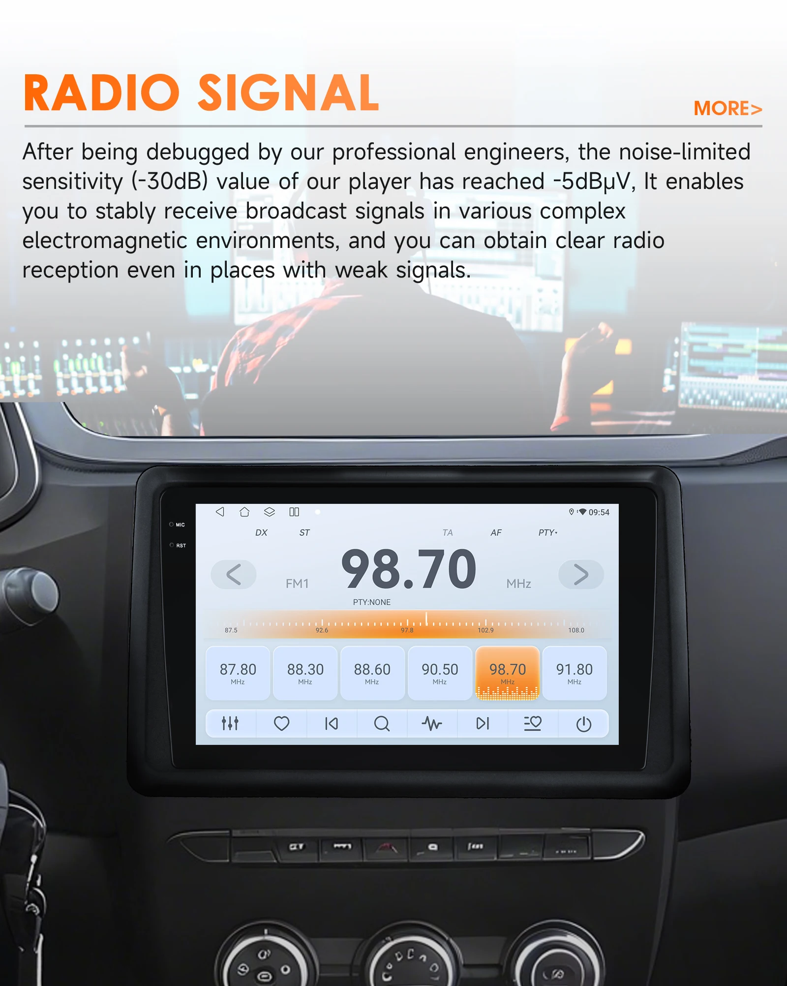 Hizpo Snapdragon 6115 Auto Stereo Für Renault Express 2021 - 2022 Multimedia Player GPS WIFI + 4G Drahtlose Carplay 360 Kamera 8 core – Detail 21