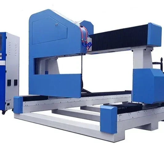 2000x1000mm CNC Diamond Wire Saw Machine, for Marble, Granite & Tombstone Stone Cutting