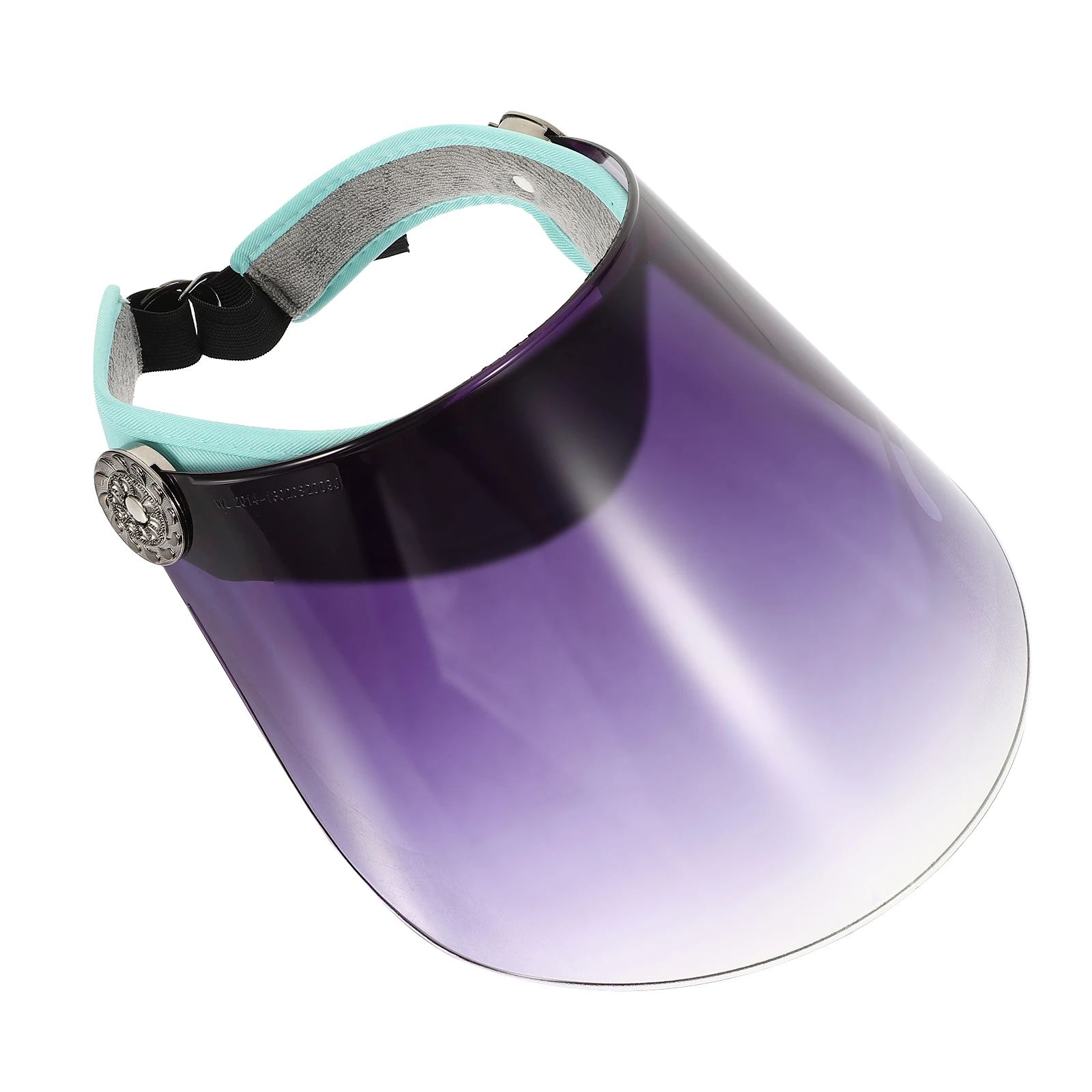 

Unisex Sun Hat Outdoor Ultraviolet-Proof Sun Block Fashion Shield Headwear for Outdoor Travel Riding (Blue Double Ring Type