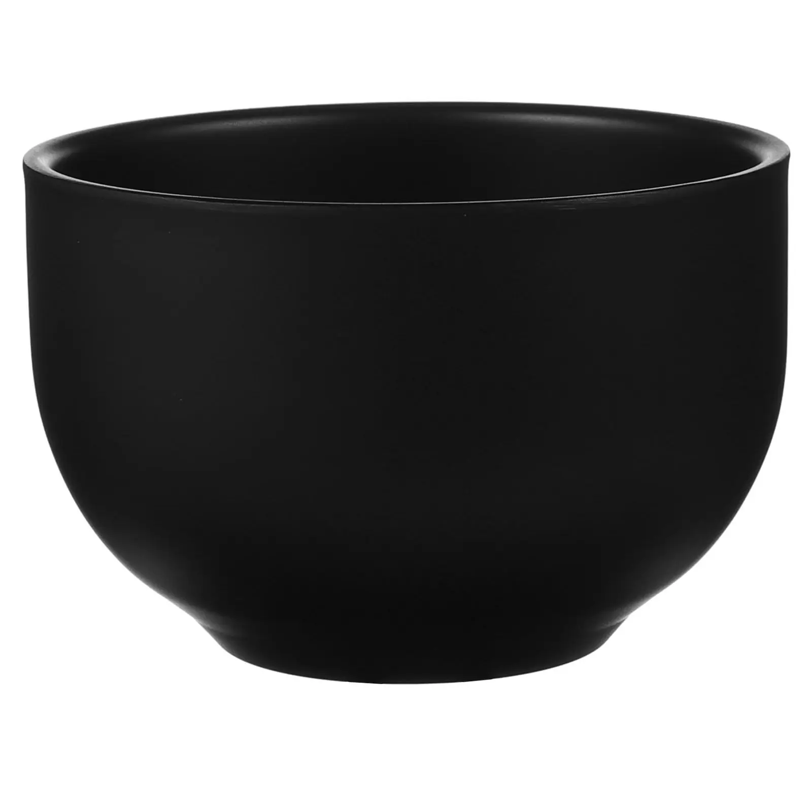 Double Layer Stainless Steel Shaving Bowl Black Men's Lathering Bowl Unbreakable Metal Shave Mug for Shaving Soap Brush Cream