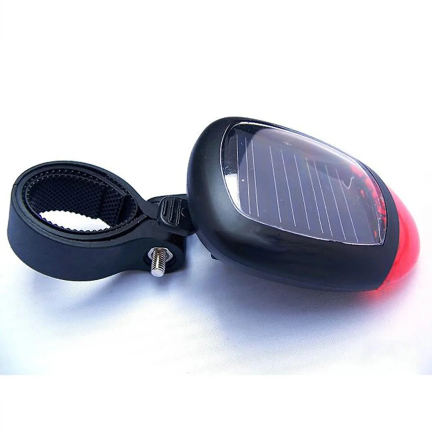 1  Bicycle Solar Tail  Light Mountain Bike Taillight Cycling Accessories Dropship