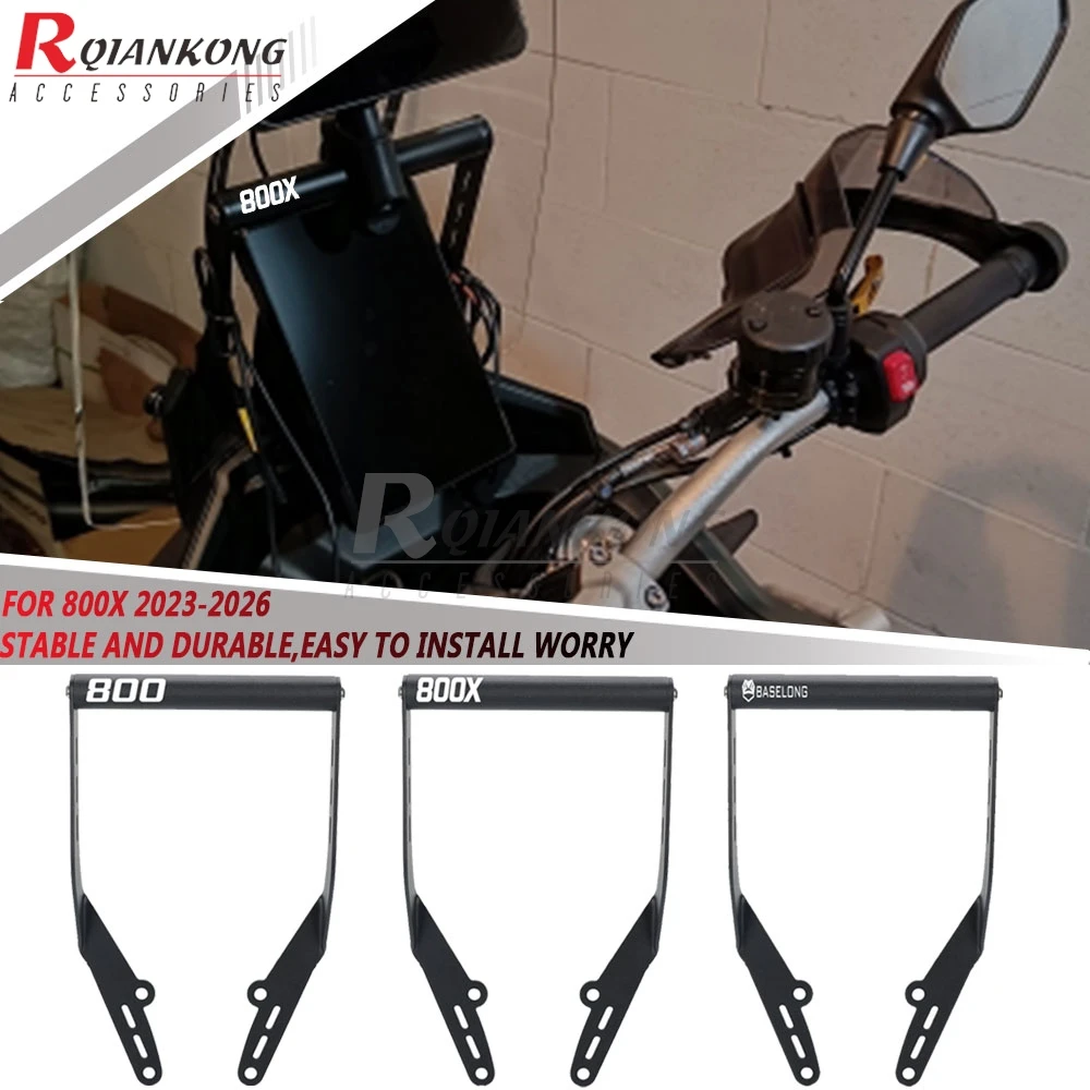 2023-2026 For Kove Motorcycle GPS Navigation Holder Mobile Phone Mounting Bracket 800X / 800X Rally / 800X GT / 800X Adventure
