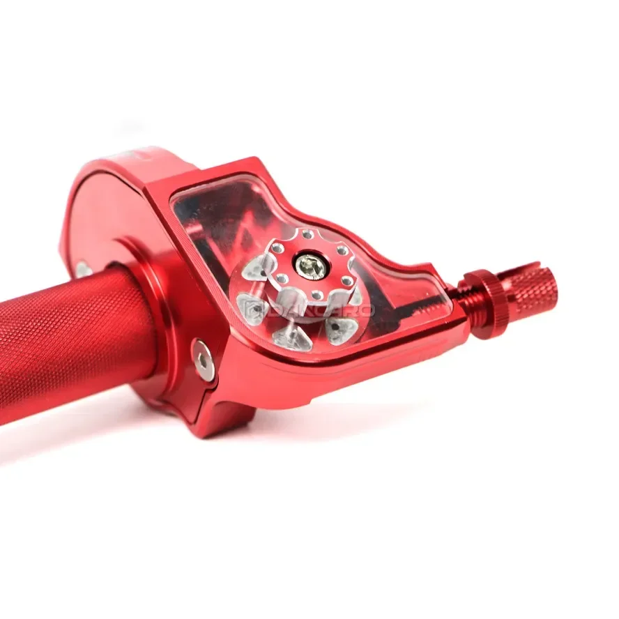 22mm 7/8'' Universal Motorcycle CNC Aluminum Throttle Twist Grips Handle For Off-Road Dirt Bike ATV Pit 50cc 125cc 150cc 250cc 4
