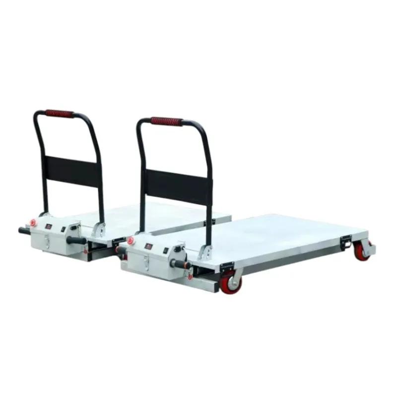 Lightweight Foldable Steel Hand Truck Portable Manual Trolley Cart for Home  Electric Hoist Elevator Cart for Moving