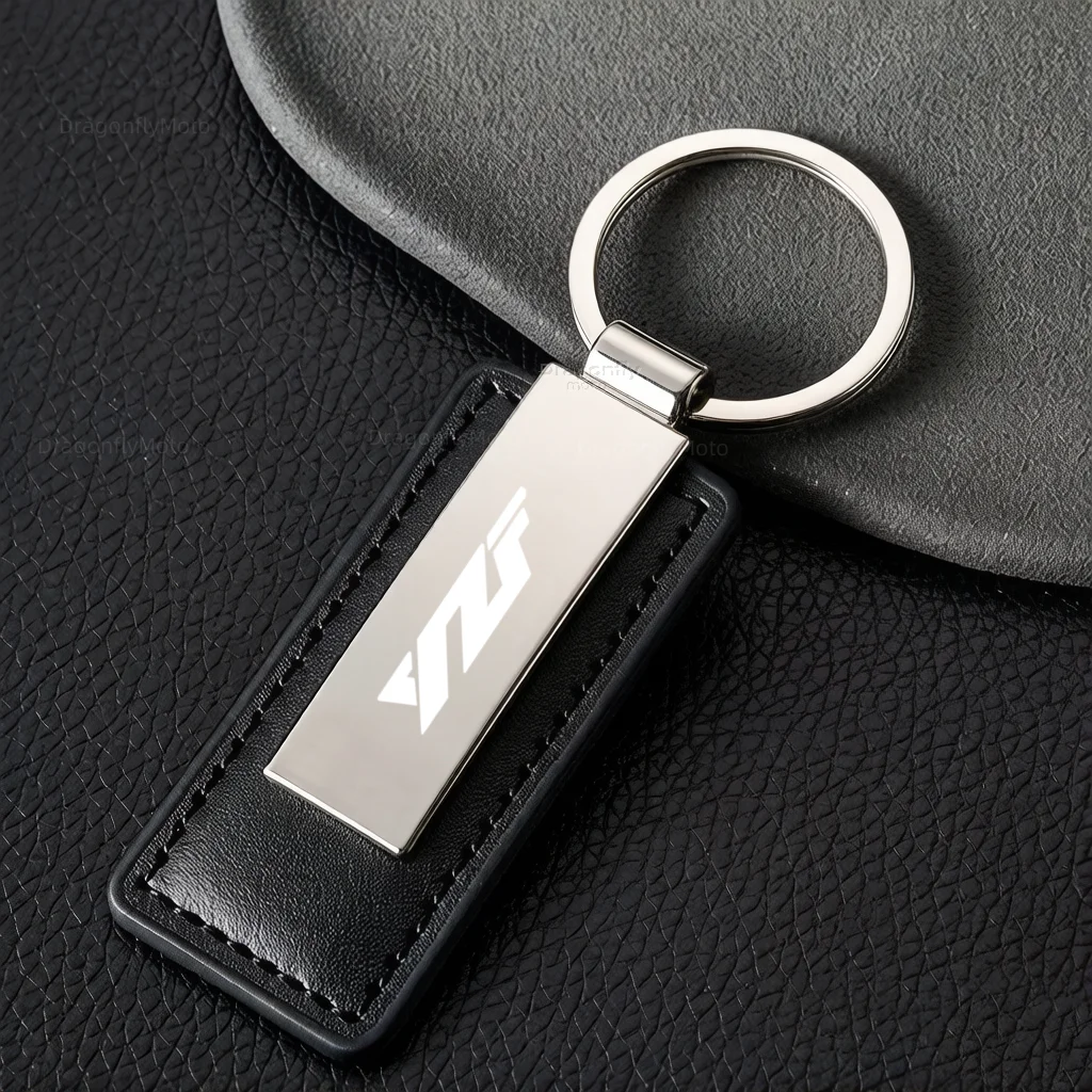 

Motorcycle Accessories CNC Keychain Keyring Fit For Yamaha YZF R3 R25 R6 R1 2013-2019 Key PU Leather Custom Keychain