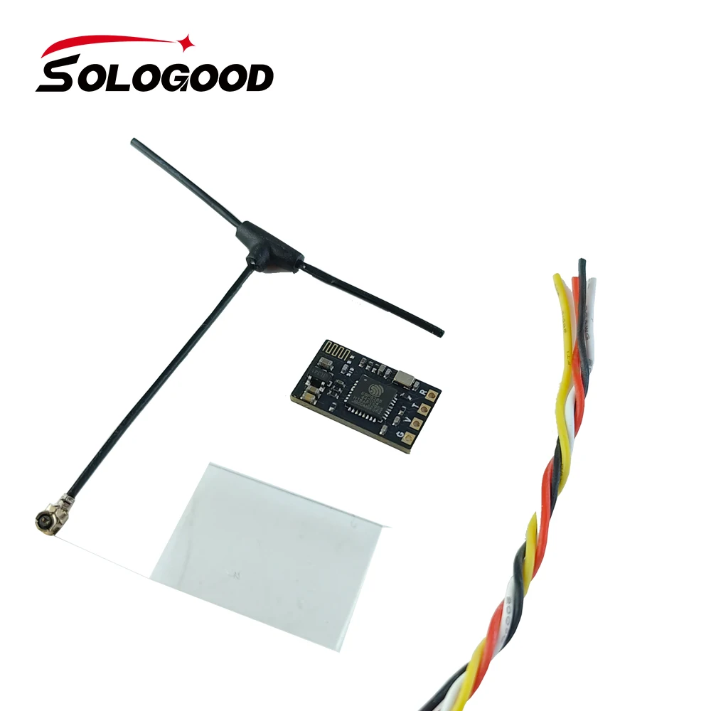 SoloGood ELRS 2.4G Receptor ExpressLRS Mejor rendimiento en velocidad Gama de latencia para RC Racing Drone