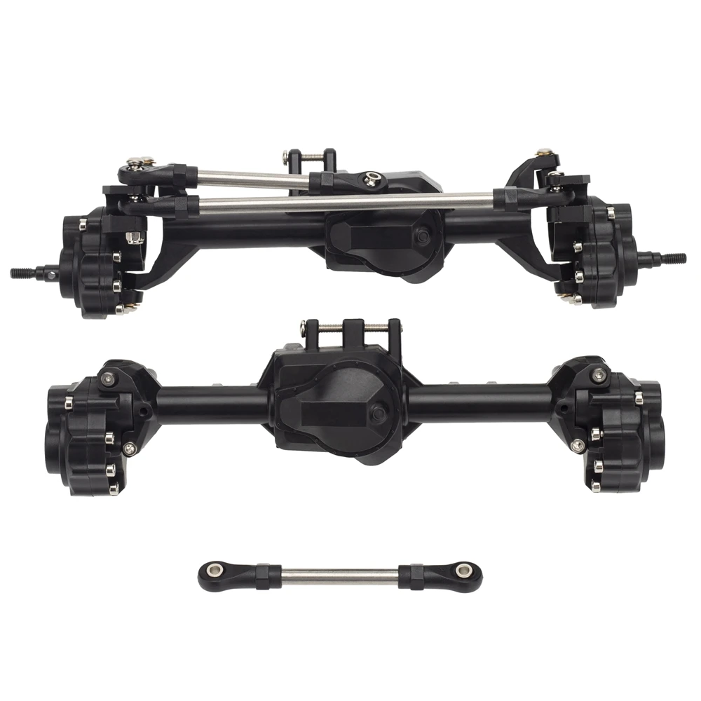 

TRX4 Metal Integrated Front and Rear Portal Axle Housing Set for Traxxas TRX-4 1/10 RC Crawler Car Upgrade Parts