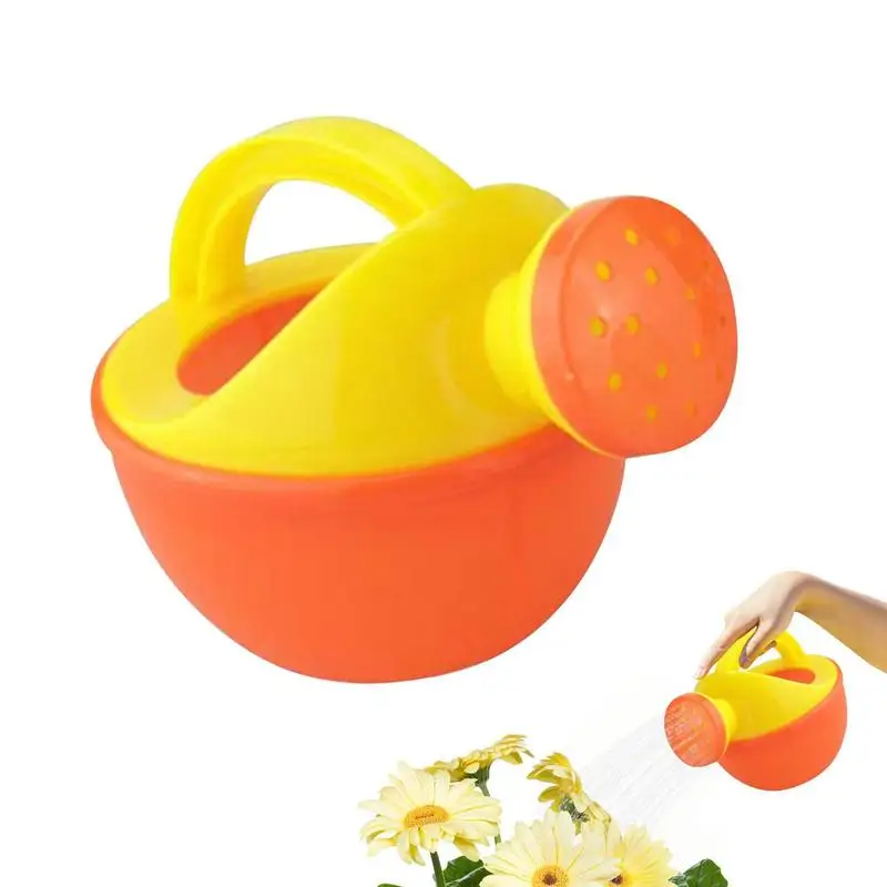 1PC Baby Bath Toy Colorful Plastic Watering Can Watering Pot Beach Toy Play Sand Shower Bath Toy For Children Kids Gift