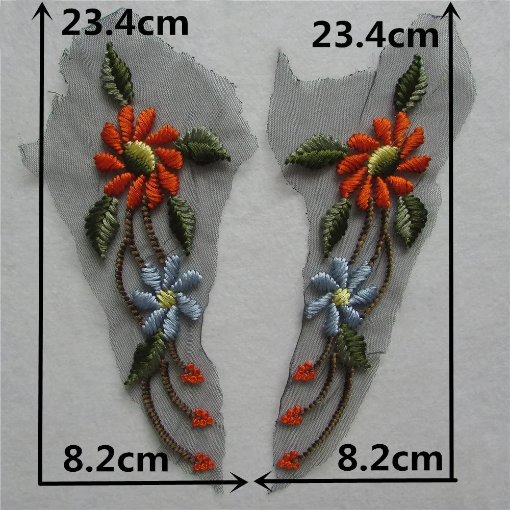 Wholesale sales of 1-10 piece towel embroidered DIY sewn embroidery fabrics decorative clothing accessories lace edges