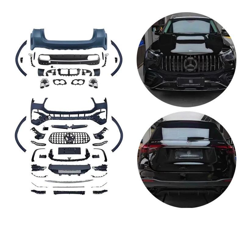 

Amg Bodykit for Mercedes-Benz GLE W167 350 450 2020-IN to Facelift GLE53 AMG Full Bodykit