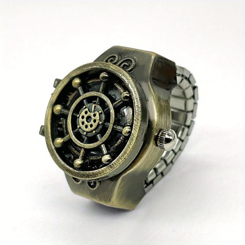 Trendy Series Ring Watch for Students, Anime Design
