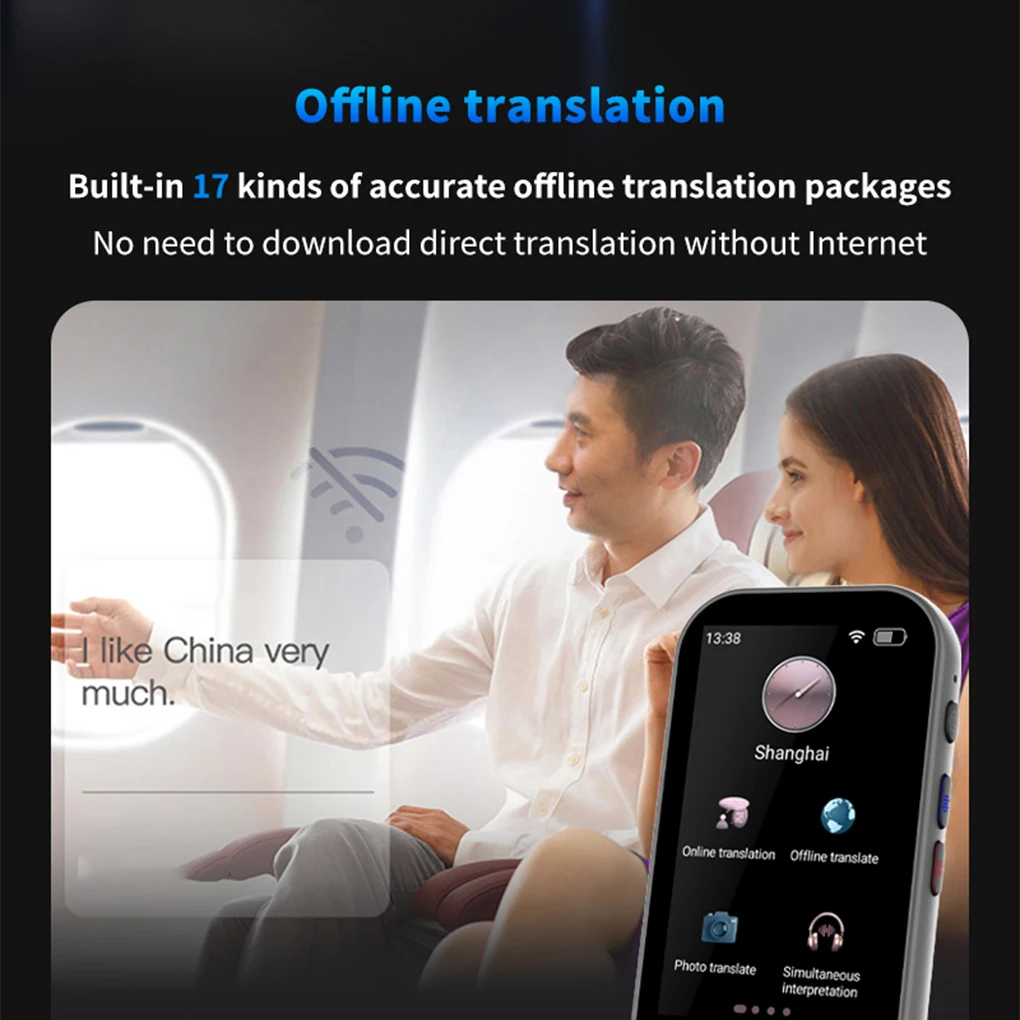 Grey Voice Translating Made Easy Portable Language Translator For 138 Languages Voice Translating 16
