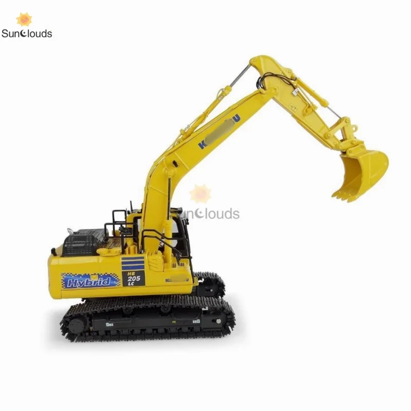 For Komatsu Alloy HB205LC-3 Hybrid Excavator Model Toy 1:50 Scale Die Cast Model Toy Car & Collection Gift & Display & Souvenir